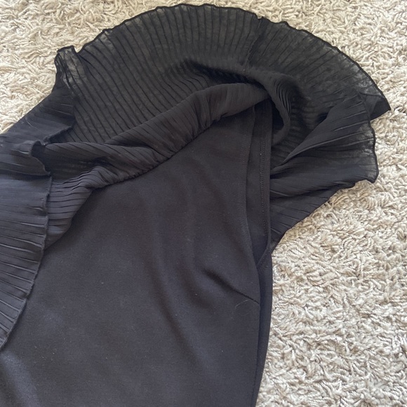 One shoulder chiffon mini dress - Picture 5 of 6